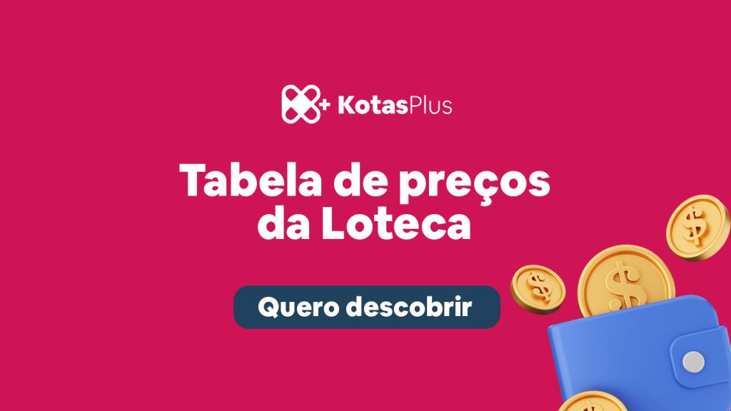 Tabela de preços e valores da Loteca (2024) 