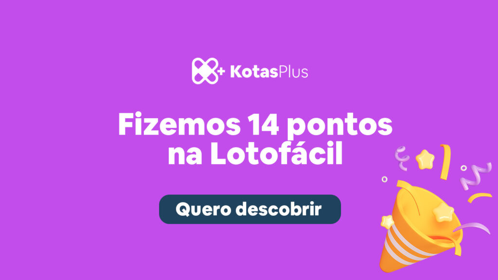 Acertamos 14 pontos na Lotofácil! - Kotas Plus